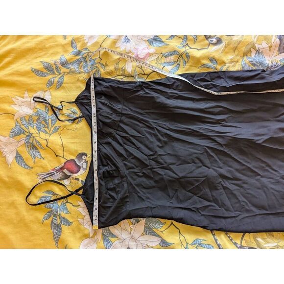 VTG Karen Millen 20s style 8 Black  Silk Eveningwear Dress Beaded Embellished - Picture 11 of 11